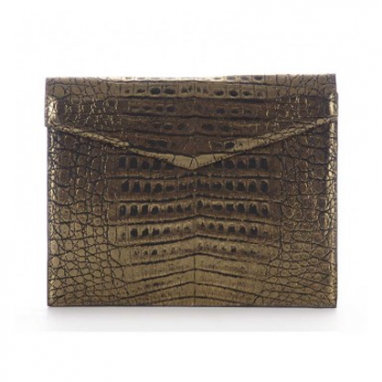 Nina Croc Clutch