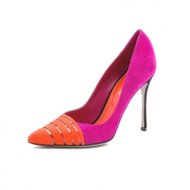 Pointy Suede Pumps