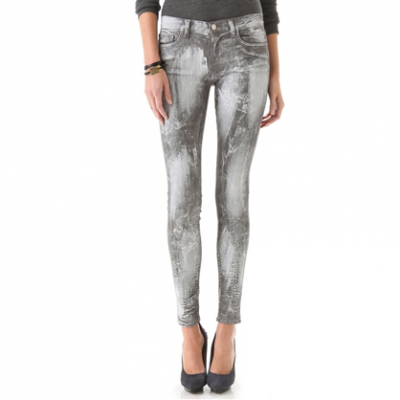 Brushstroke Skinny Jeans | LadyLUX - Online Luxury Lifestyle, Technology and Fashion Magazine