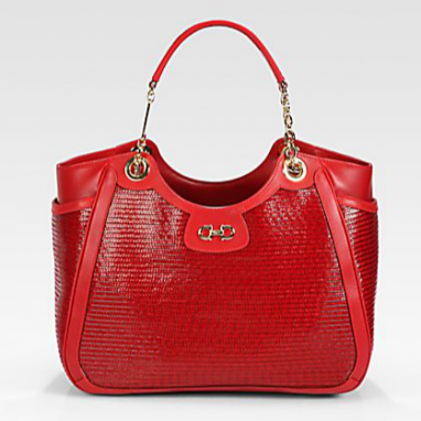 Raffia Shoulder Bag