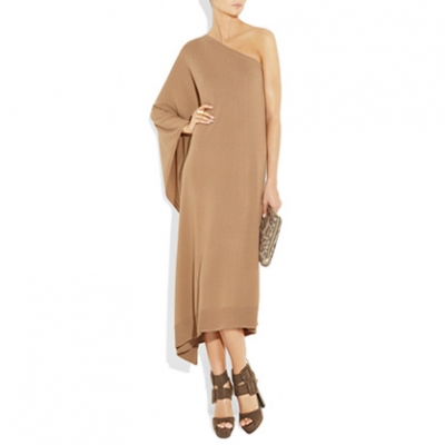 One-Shoulder Cashmere Dress | LadyLUX - Online Luxury Lifestyle, Technology and Fashion Magazine