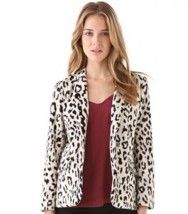 Faux Fur Blazer
