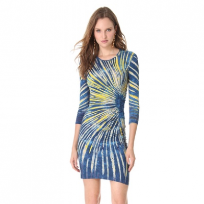 Tie Dye Sheath Dress | LadyLUX - Online Luxury Lifestyle, Technology and Fashion Magazine