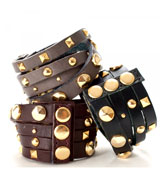 Studded Wide Cuff | LadyLUX - Online Luxury Lifestyle, Technology and Fashion Magazine